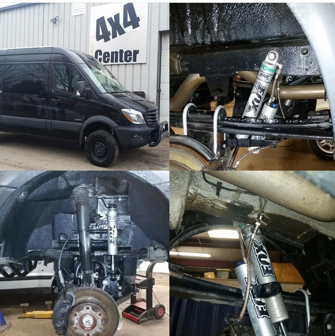 Mercedes Sprinter Van Suspension Improvements